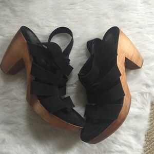 Madewell platform suede sandal